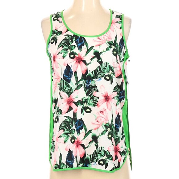 BOGO FREE NWOT Vince Camuto Floral Summer Flower top, size Small - Picture 1 of 2